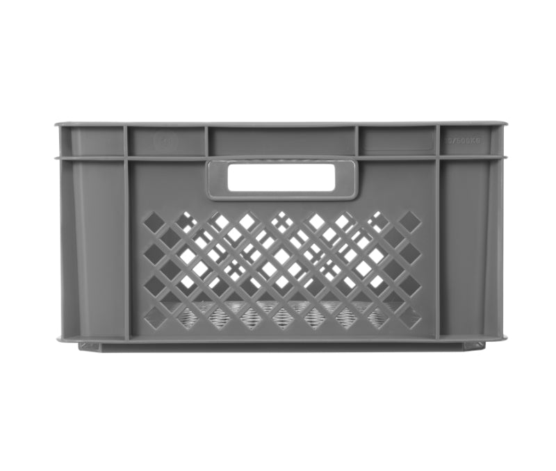 EURO 200 konteineris transportavimui, matmenys 60 x 40 cm (ažūriniai šonai ir apačia)