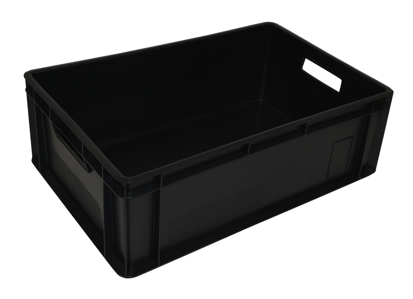 EURO 200 transport container made of regranulate (solid walls and bottom, dimensions 600 x 400 x 200 mm)