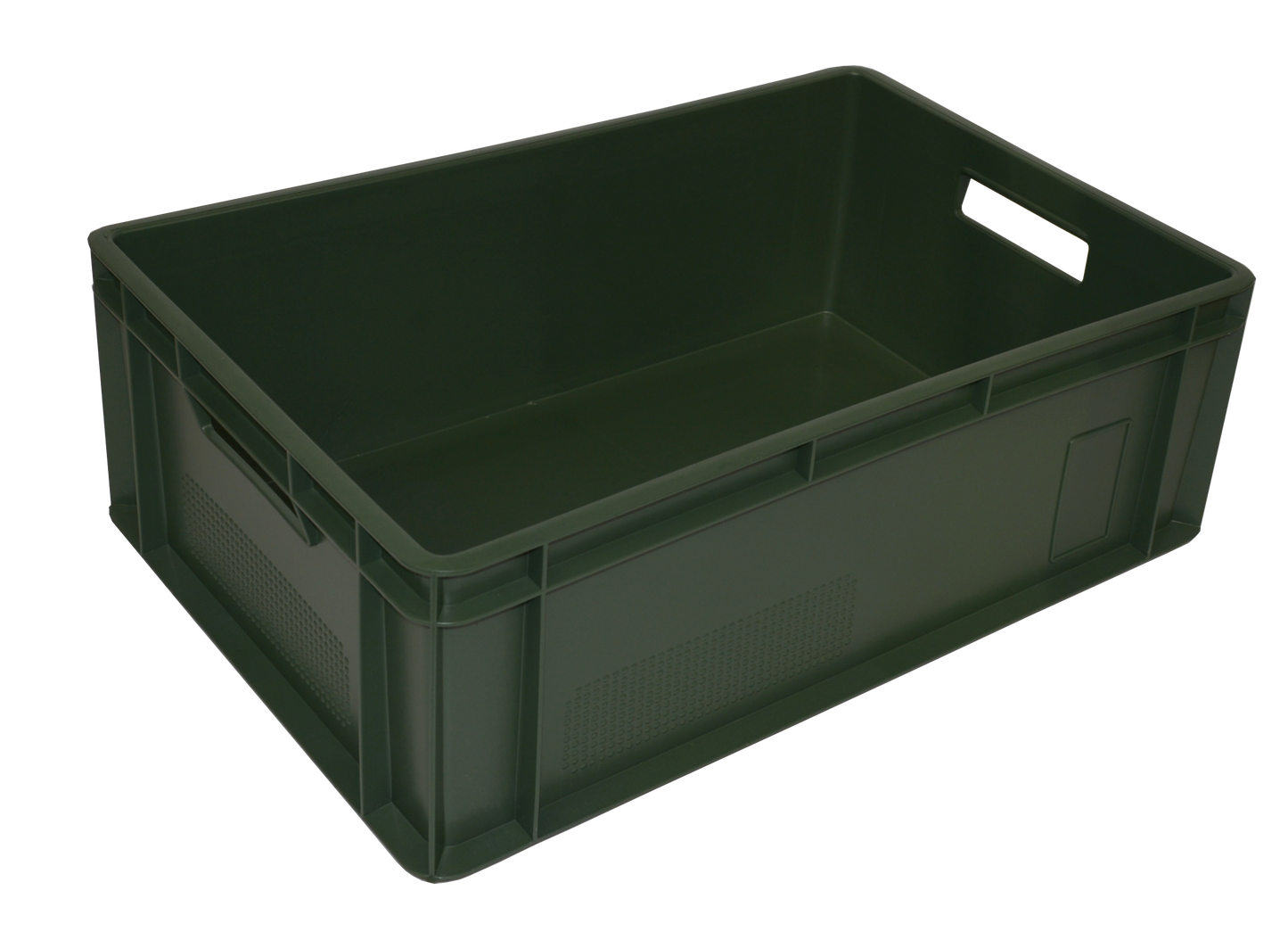 EURO 200 transport container made of regranulate (solid walls and bottom, dimensions 600 x 400 x 200 mm)