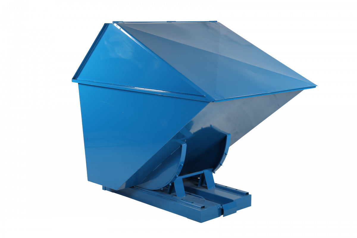 Lopšys, savaime išsikraunantis konteineris, užstatytas, matmenys. 1700 x 1230 x 1545 mm (talpa 1300 l)