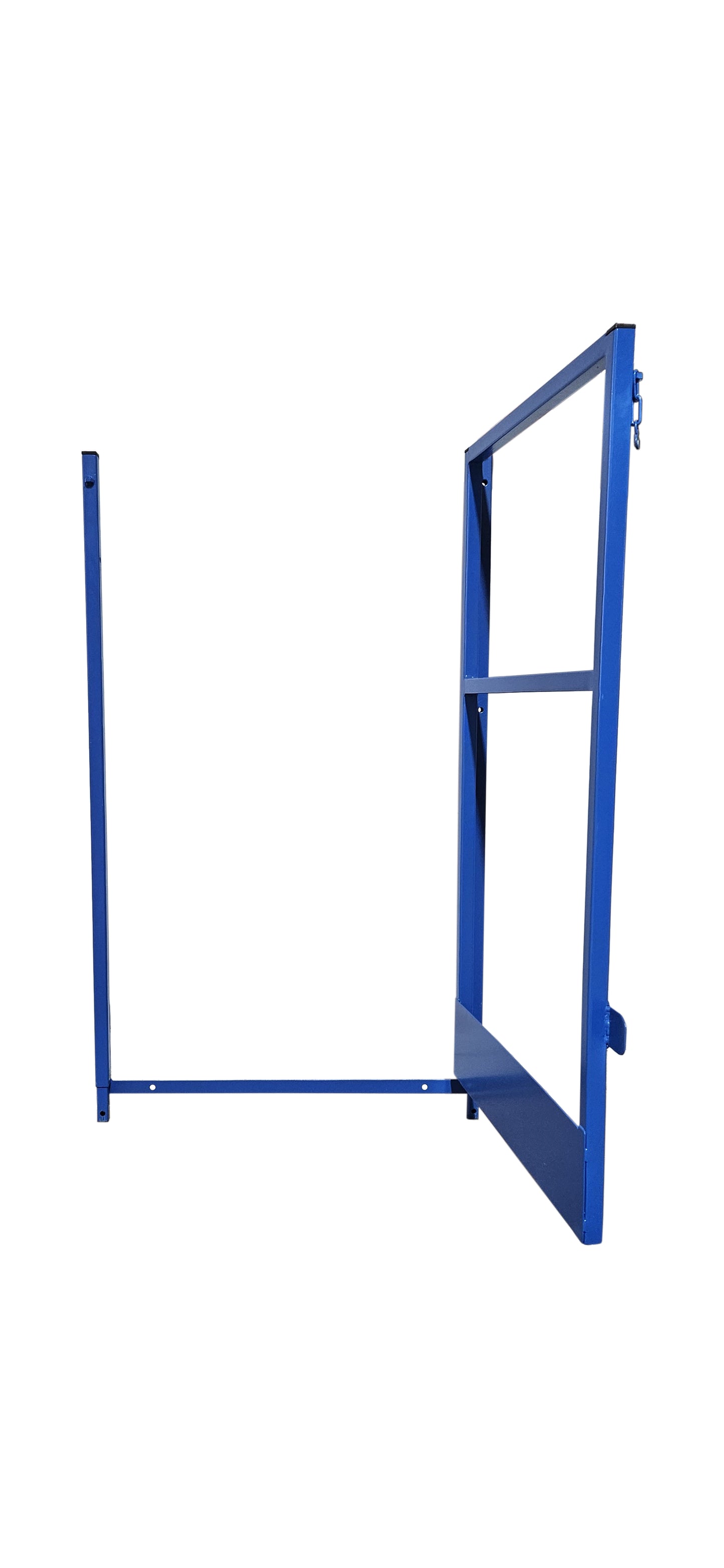 Stalowy podest roboczy 5 stopni + platforma, jezdny