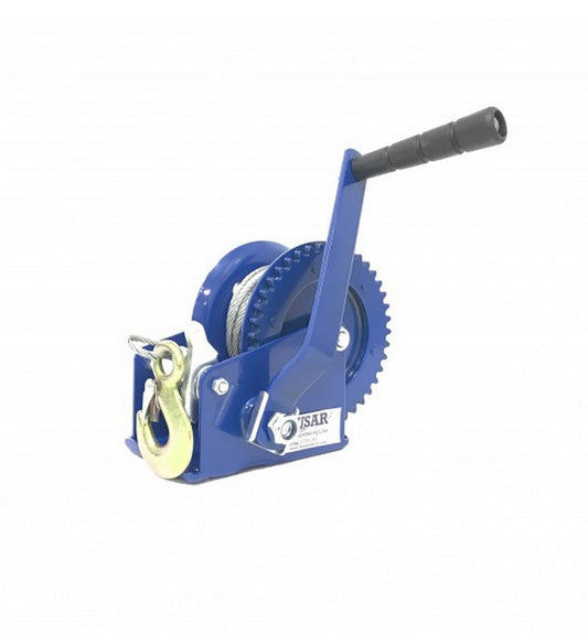 Husar BSTR 1200 Lbs rankinė gervė (10 m plieninis lynas, 540 kg trauka)