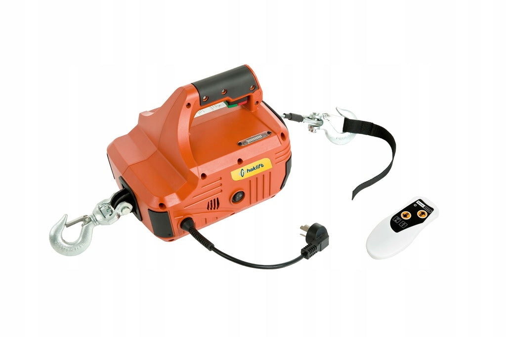 Dirbtuvių gervė, virvė, traukimo galia 450 kg