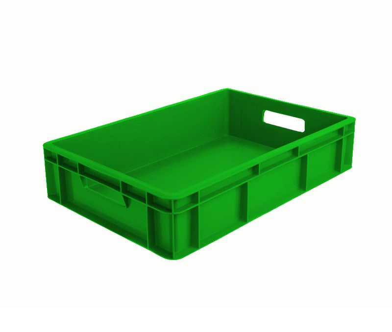 Pojemnik EURO 130 do transportu, wym. 60 x 40 cm (boki i dno pełne) PZH