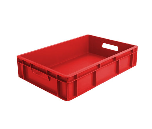 EURO 130 konteineris transportavimui, matmenys 60 x 40 cm (kietos pusės ir apačia)