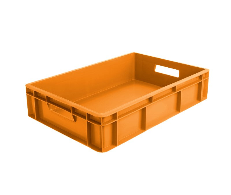 Pojemnik EURO 130 do transportu, wym. 60 x 40 cm (boki i dno pełne) PZH