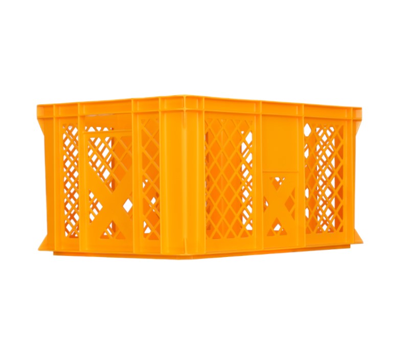 EURO 300 konteineris transportavimui, matmenys 60 x 40 cm (ažūriniai šonai ir apačia)