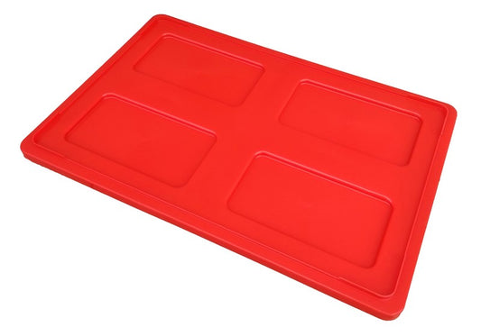 Dangtis pritaikytas sandėliavimo konteineriui, matmenys: 60 x 40 cm (PP)