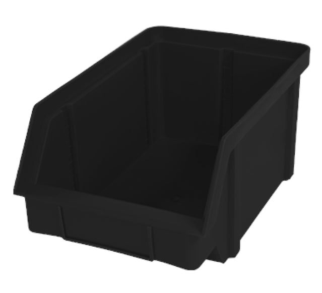 Plastikinė kiuvetė / dirbtuvių konteineris, matmenys. 440 x 285 x 210 mm, (standartinis polipropilenas, I TIPAS)