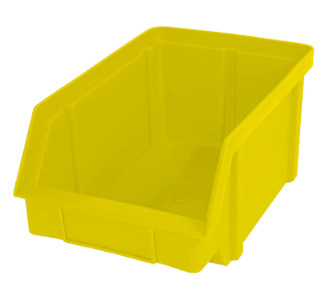 Plastikinė kiuvetė / dirbtuvių konteineris, matmenys. 440 x 285 x 210 mm, (standartinis polipropilenas, I TIPAS)