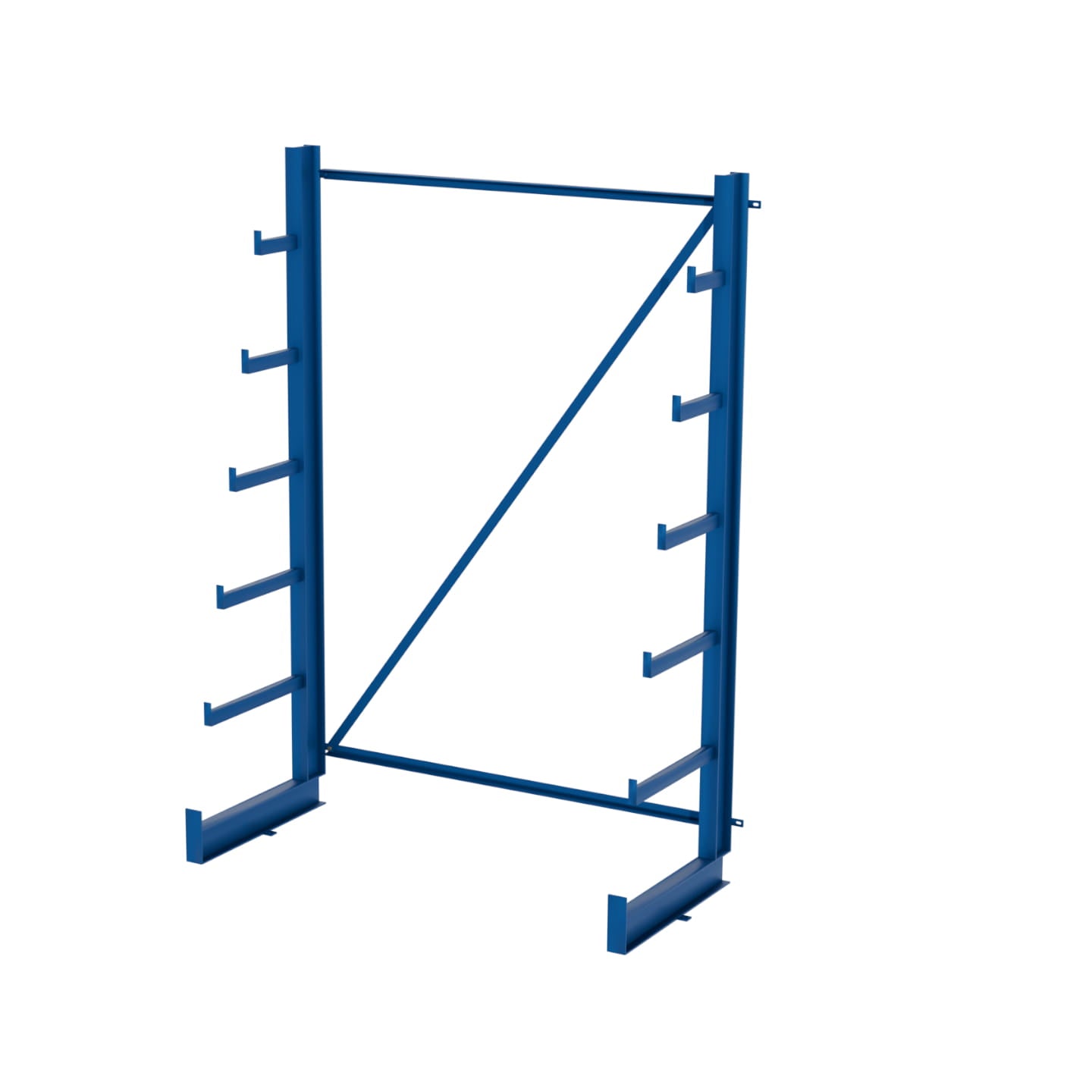 Regał choinkowy, wspornikowy jednostronny wym. 2000x1350x635