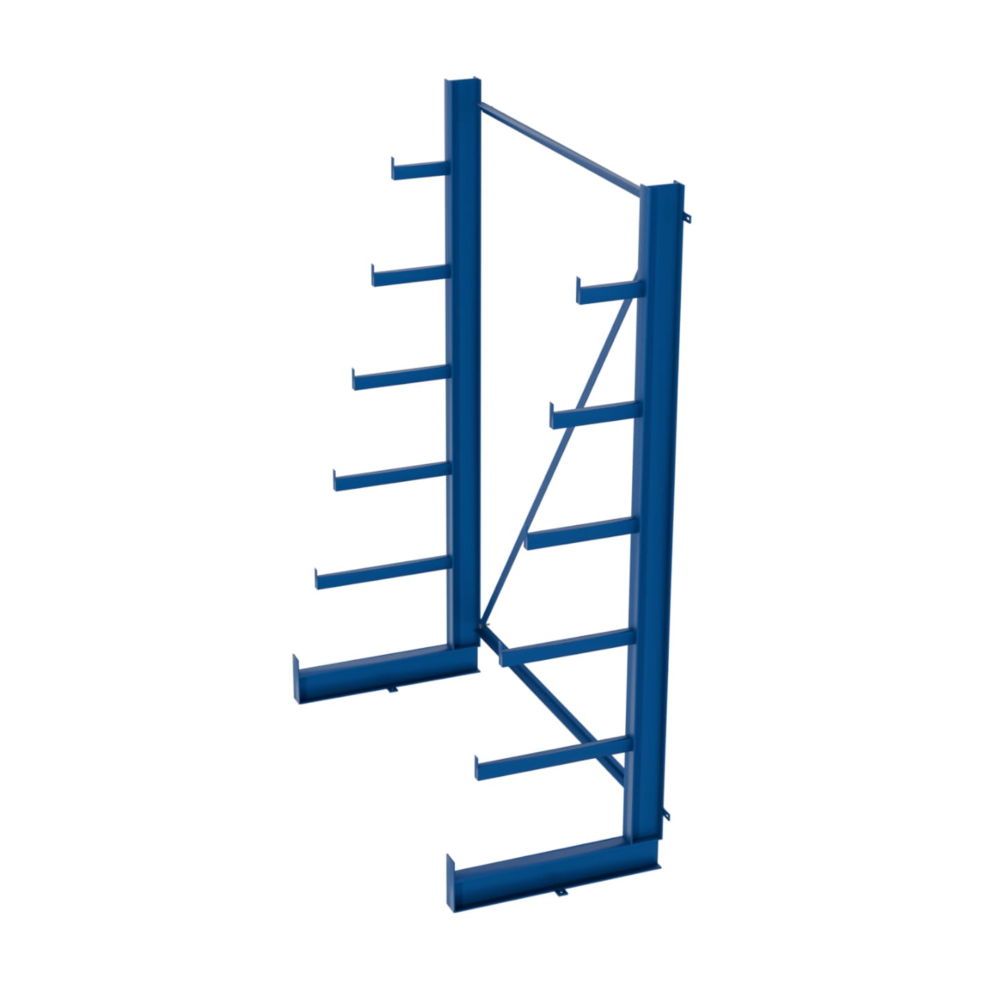 Regał choinkowy, wspornikowy jednostronny wym. 2000x1350x635