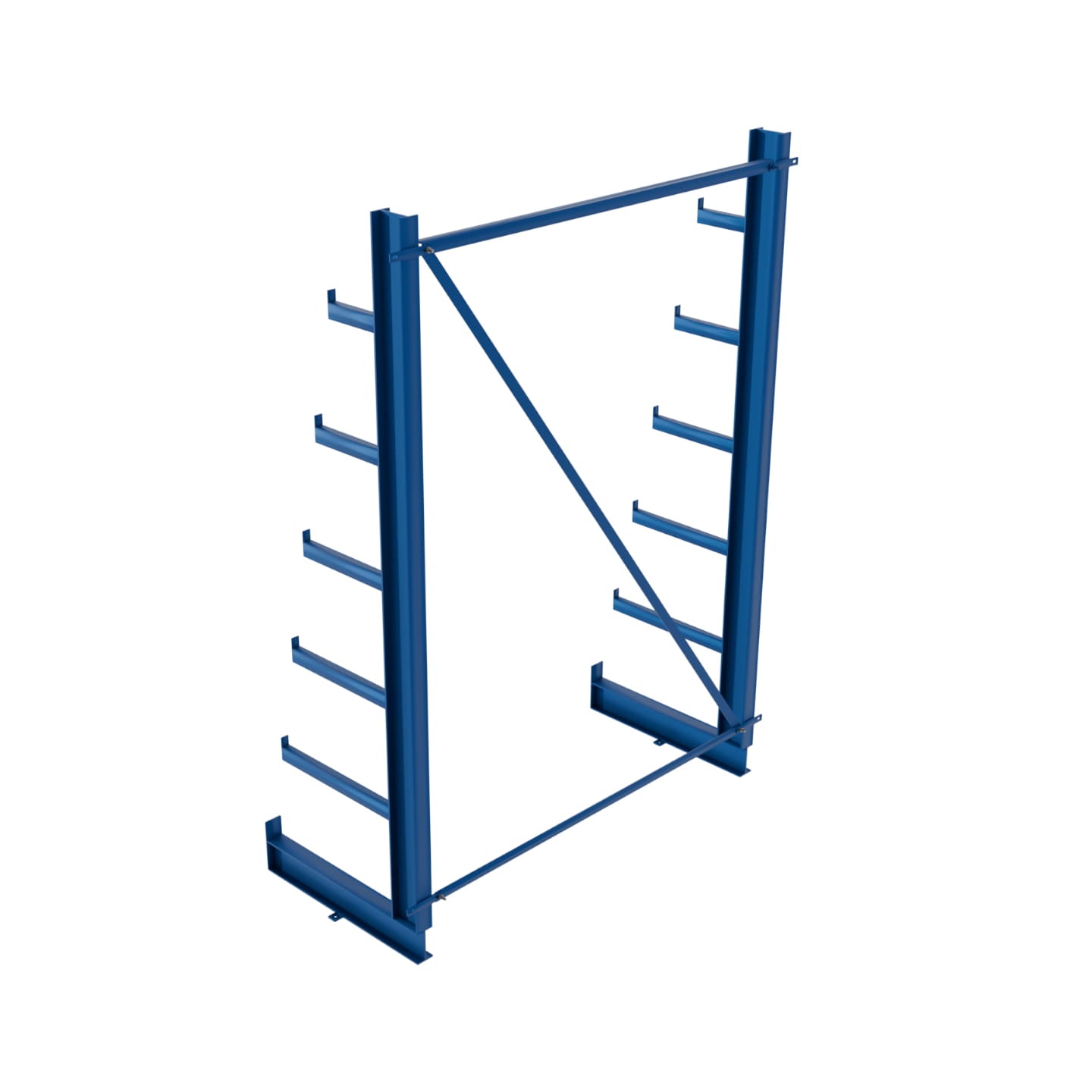 Regał choinkowy, wspornikowy jednostronny wym. 2000x1350x635