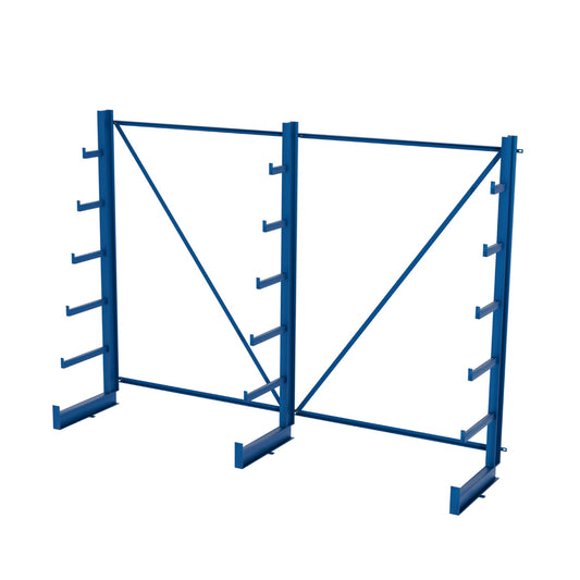 Regał choinkowy, wspornikowy jednostronny wym. 2000x2700x635