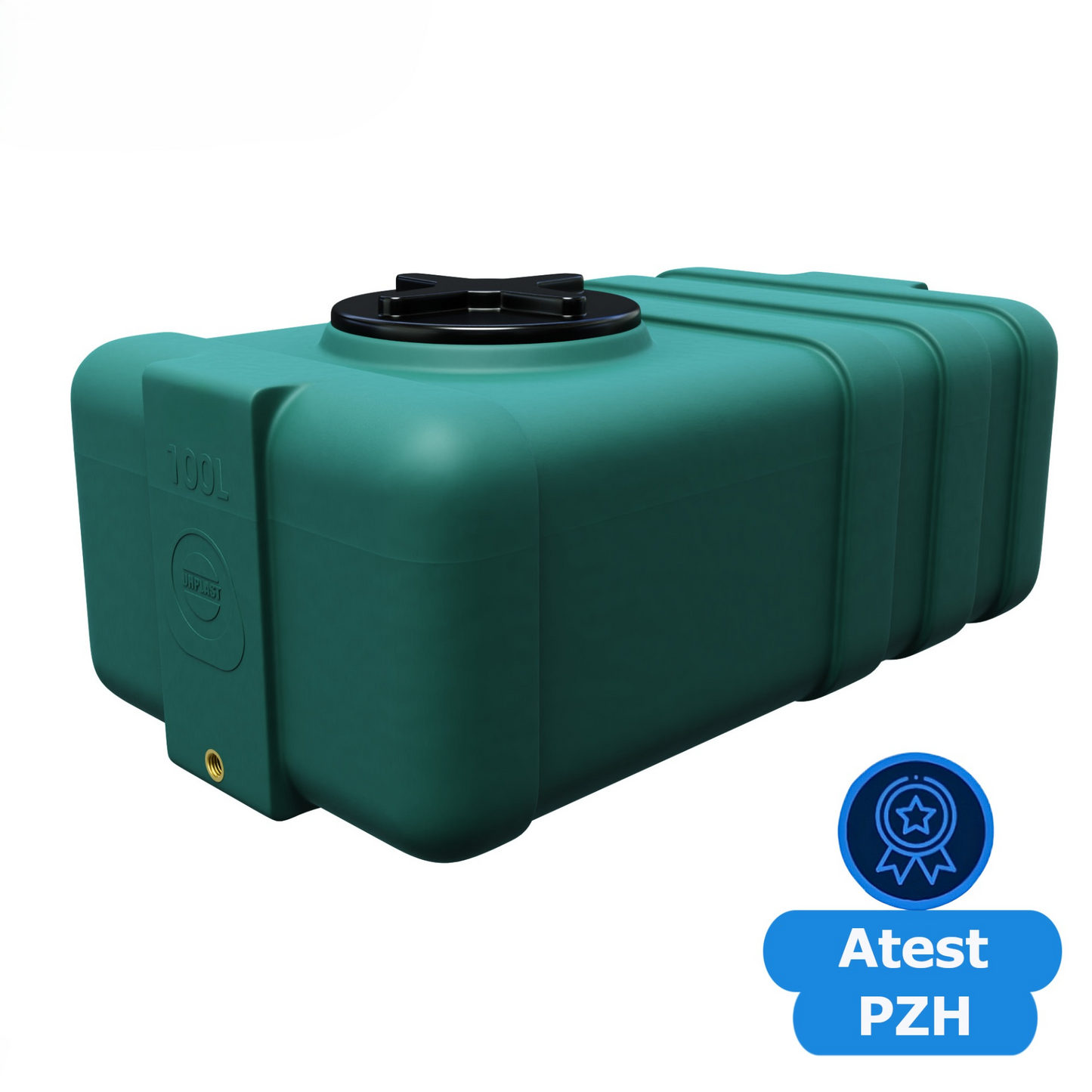 Zbiornik plastikowy 100 l SG (wym. 80 x 48 x 34 cm)