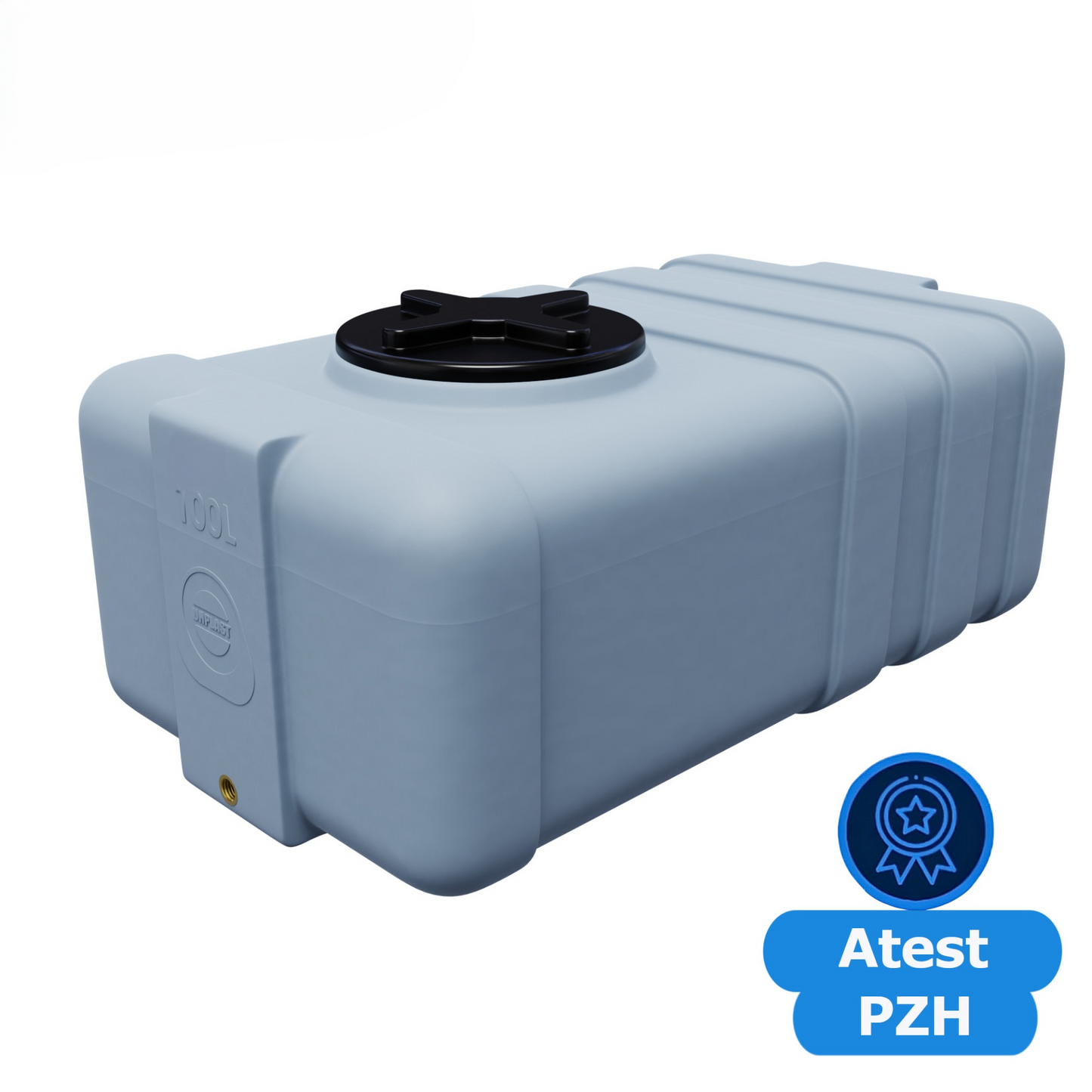 Zbiornik plastikowy 100 l SG (wym. 80 x 48 x 34 cm)