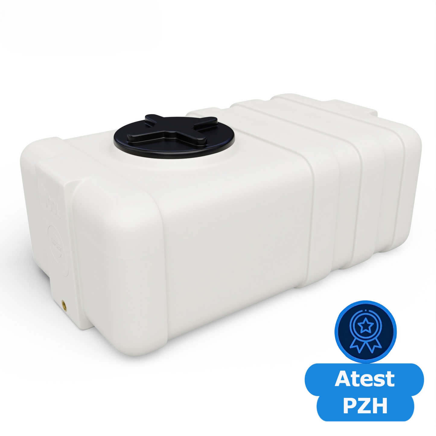 Zbiornik plastikowy 100 l SG (wym. 80 x 48 x 34 cm)