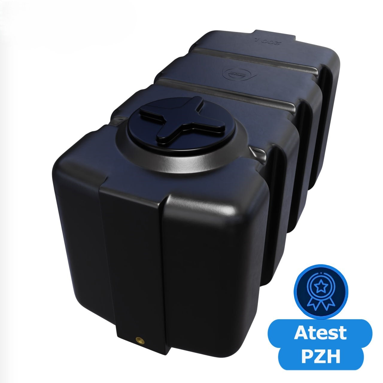 Zbiornik plastikowy 200 l SG (wym. 100 x 48 x 51 cm)