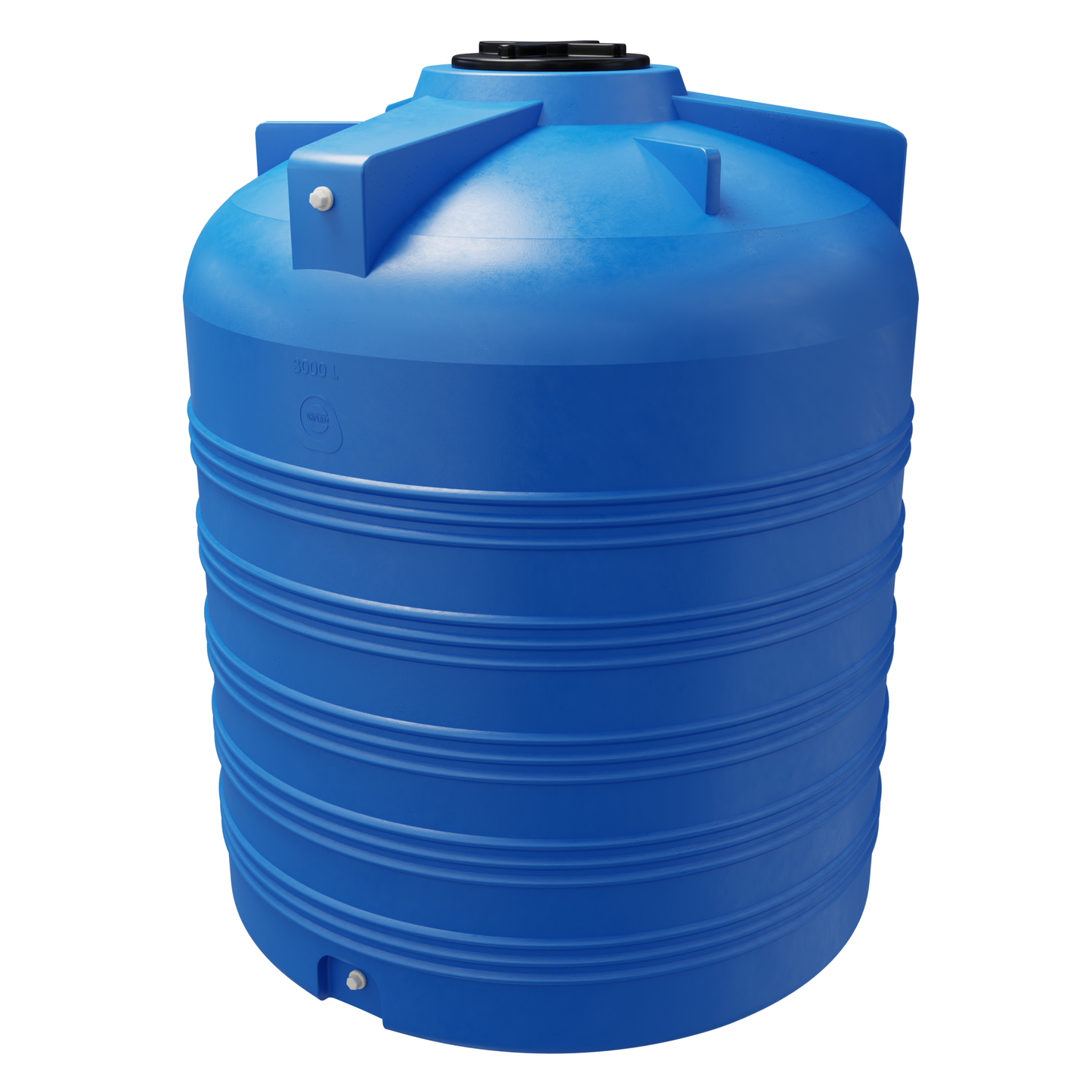 Zbiornik plastikowy, beczka 3000 l (średnica: 153 cm)