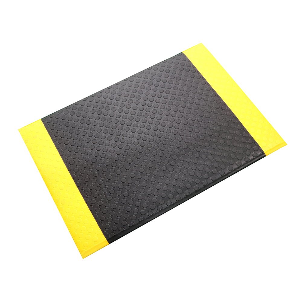 Mata antyzmęczeniowa Orthomat Dot do pracy 1-zmianowej 900x600mm Ostrzegawcza/Czarna