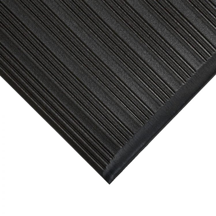 Mata antyzmęczeniowa Orthomat Ribbed 600x900mm Czarna/Szara