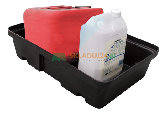 Nuvarvėjimo padėklas be grotelių, matmenys 600 x 400 x 155 mm (talpa 28 l)