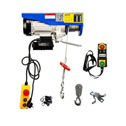 Dirbtuvių gervė, elektrinė Husar BSTP, apkrova 500-990 kg (belaidis nuotolinio valdymo pultas)