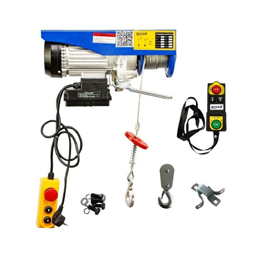 Dirbtuvių gervė, elektrinė Husar BSTP, apkrova 400-800 kg (belaidis nuotolinio valdymo pultas)