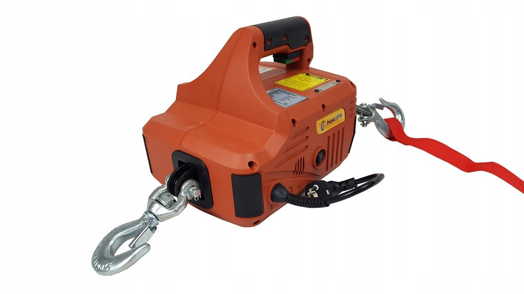 Dirbtuvių gervė, virvė, traukimo galia 450 kg