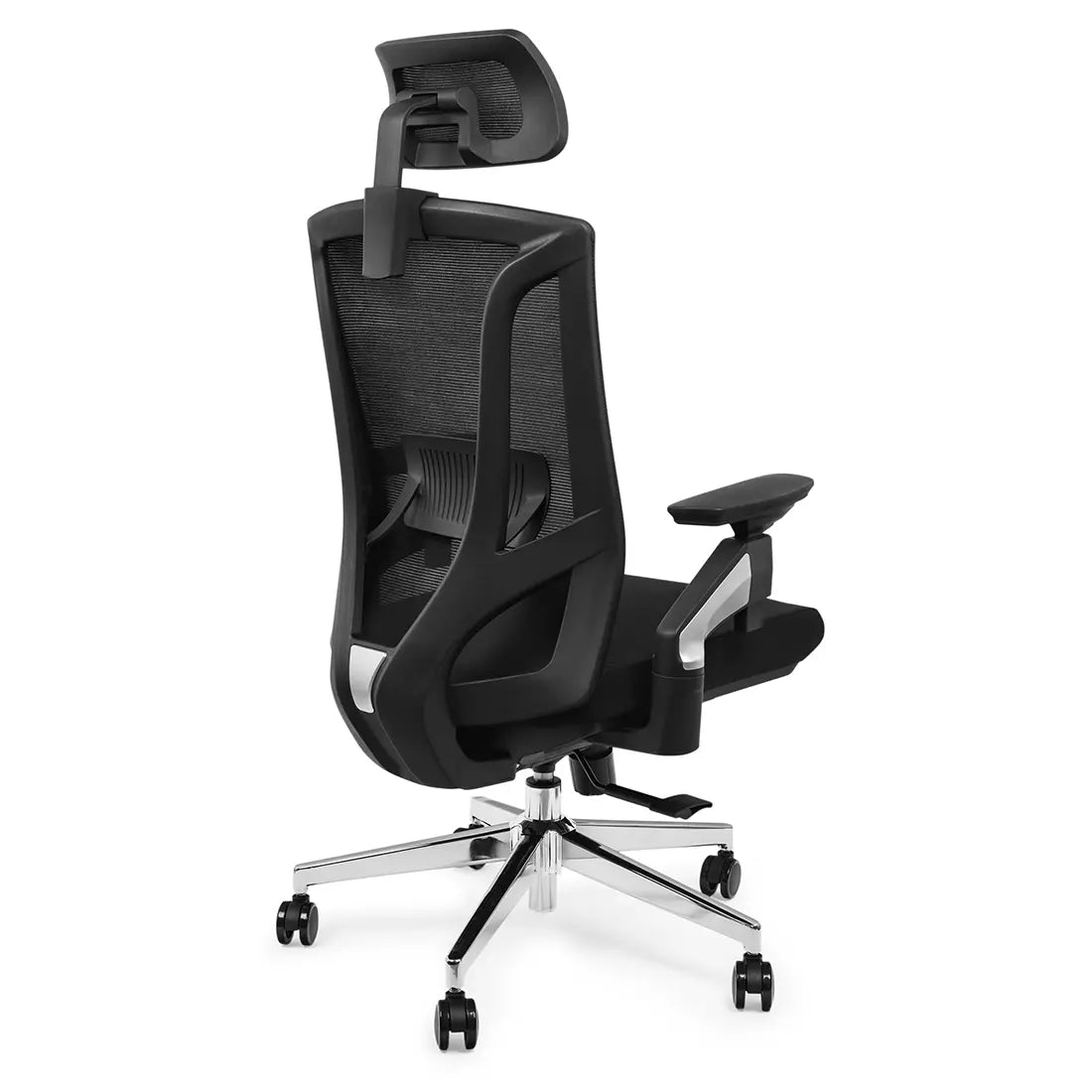 Ergonomiška pasukama kėdė biurui (su reguliuojamu porankiu)