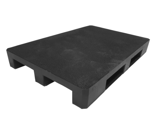 Plastikinis euro padėklas, ant slidžių, su neslystančiu paviršiumi (išmatavimai 1200 x 800 mm)