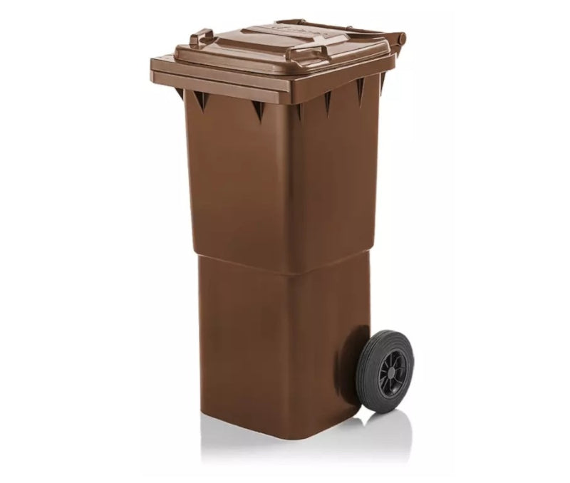 Waste sorting container on wheels with a capacity of 240 l