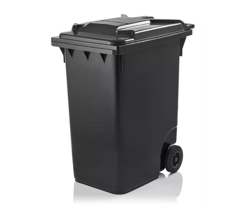 Waste sorting container on wheels 360 l