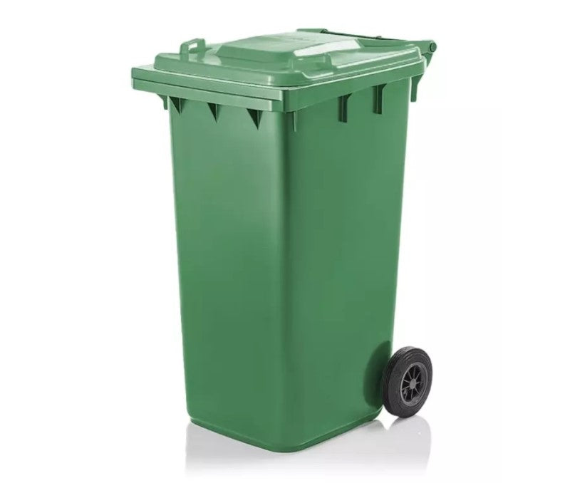 Waste sorting container on wheels with a capacity of 240 l