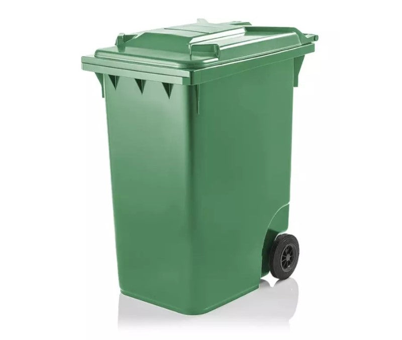 Waste sorting container on wheels 360 l