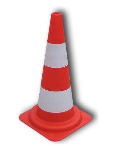 PE įspėjimo kūgis, aukštis 54 cm