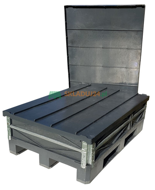 Plastikinis EURO padėklo dangtis (1200x800 mm)