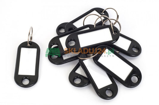 Plastikinė rakto etiketė su etikete