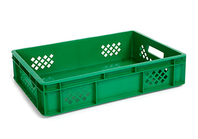 Pojemnik EURO 130 (Ścianki ażurowe. Wym: 600x400x130mm) PZH