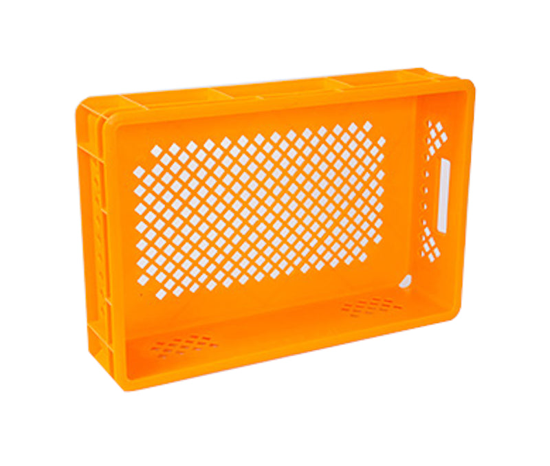 Pojemnik EURO 130 (Ścianki i dno ażurowe. Wym: 600x400x130mm) PZH