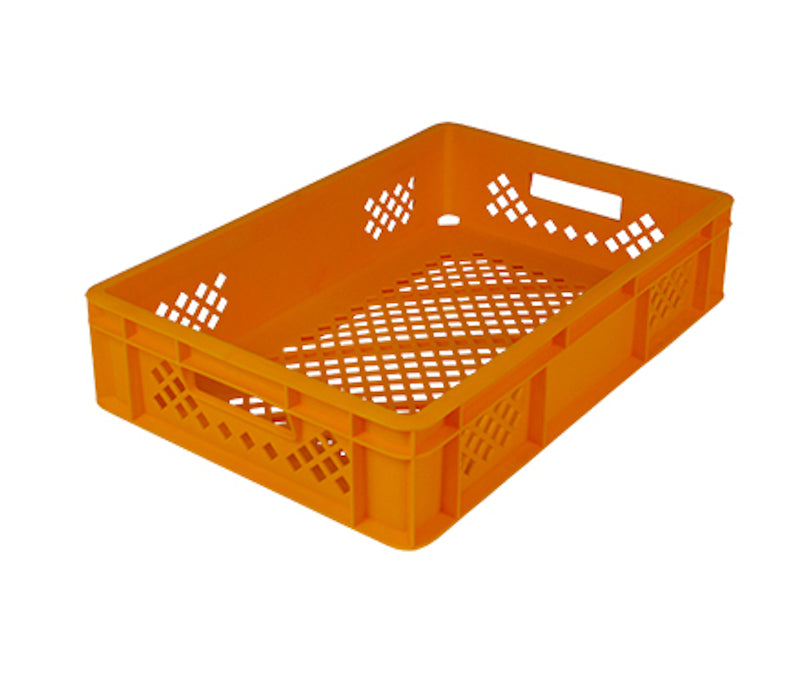 Pojemnik EURO 130 (Ścianki i dno ażurowe. Wym: 600x400x130mm) PZH