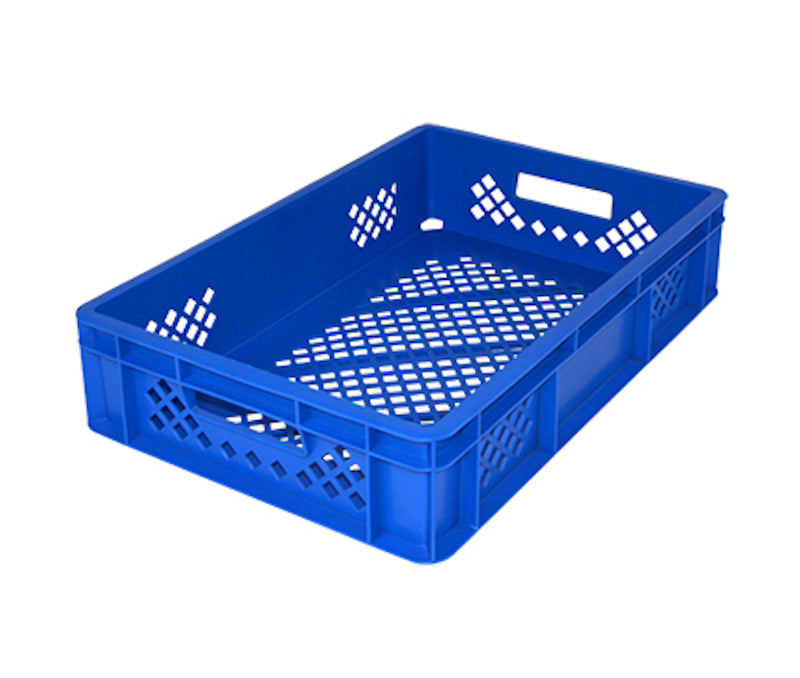 Pojemnik EURO 130 (Ścianki i dno ażurowe. Wym: 600x400x130mm) PZH
