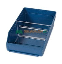 Kraiko dėžė / dirbtuvių konteineris, matmenys. 300 x 180 x 95 mm (3 pertvaros)