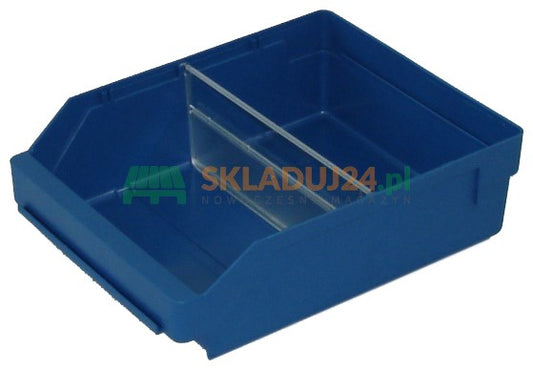 Kraiko dėžė / dirbtuvių konteineris, matmenys. 300 x 240 x 95 mm (3 pertvaros)