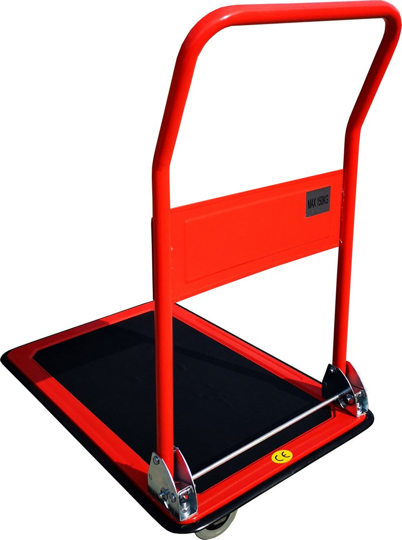 Folding platform workshop trolley, dimensions 750x480 mm