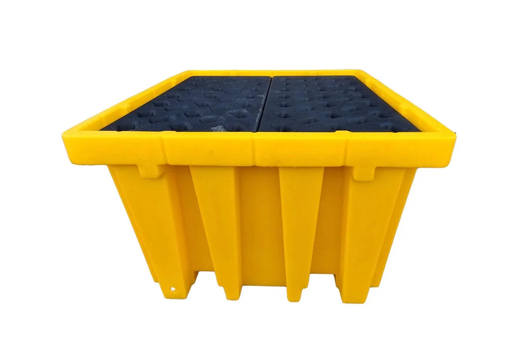 Wanna wychwytowa z kratownicą pod 1 kontener IBC – 1300 l, 1380 × 1380 × 900 mm