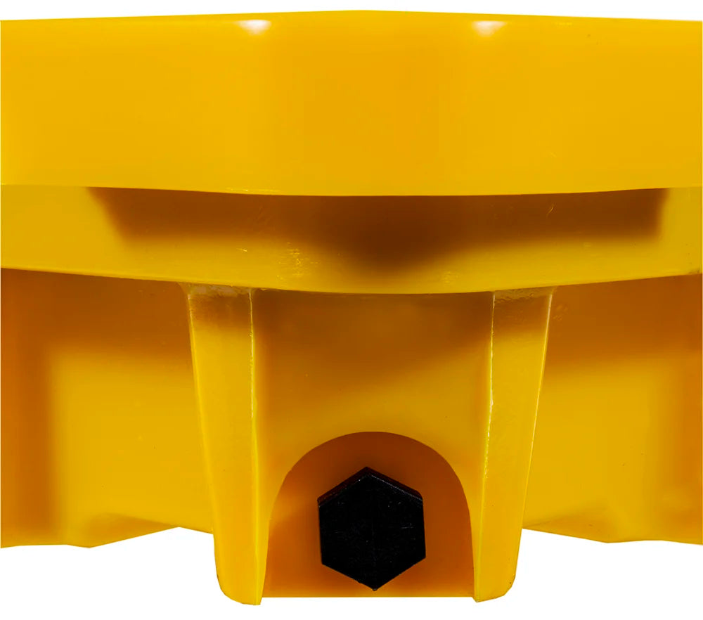 Wanna wychwytowa z kratownicą na 2 beczki, pojemność 150 l, wym. 1300 x 680 x 300