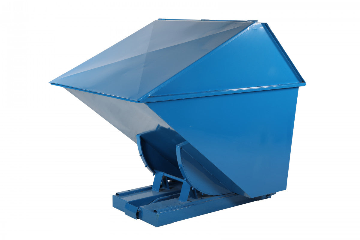 Lopšys, savaime išsikraunantis konteineris, užstatytas, matmenys. 1700 x 1230 x 1545 mm (talpa 1300 l) 
