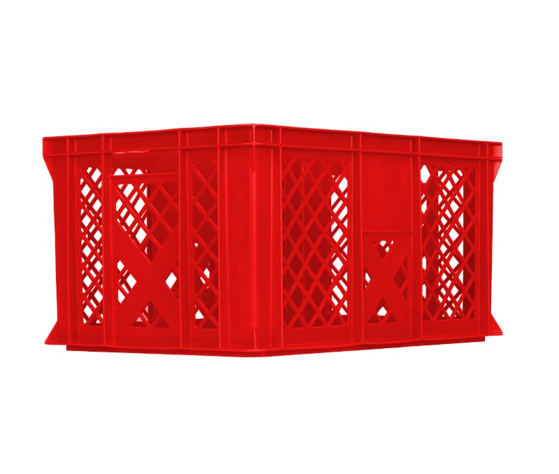 EURO 300 transport container, dimensions 60 x 40 cm (openwork sides and bottom)