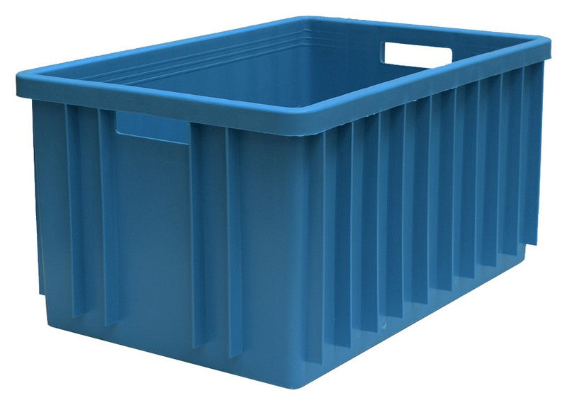 Transport and storage container with handles, dimensions 60 x 40 cm (regranulate)